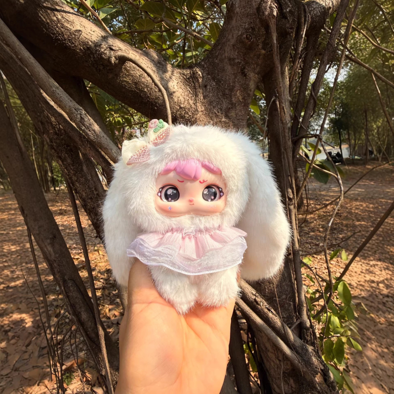 Set od 100 plišanih privjesaka za torbu – Sweet Baby Girl likovi, kutija iznenađenja, kreativni poklon za rođendan