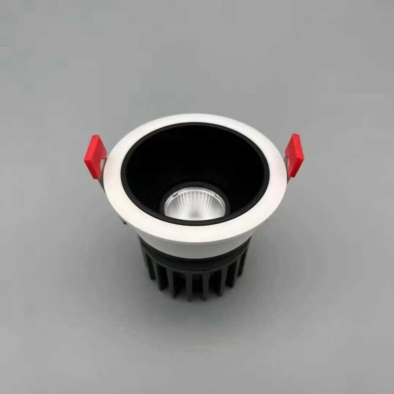 Ugrađeni zidni washer spot s anti‑refleksijom, LED stropna svjetiljka s izrazito uskim okvirom za dnevnu sobu