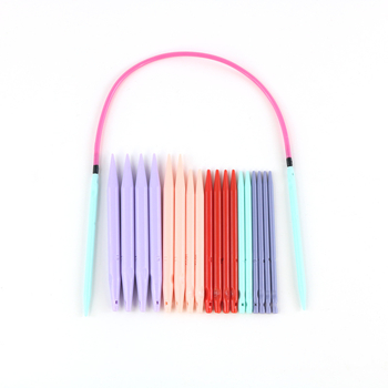 Set de 10 ace circulare din plastic ABS, detașabile