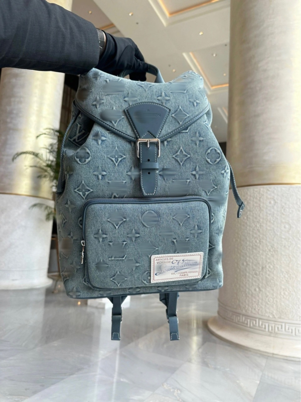 Kožni ruksak za laptop, unisex, 16-inčni, modni otisak, gradski svakodnevni ruksak, 36–55L