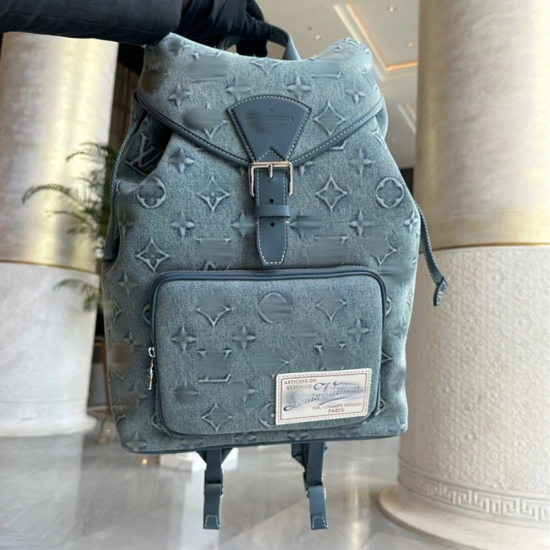 Kožni ruksak za laptop, unisex, 16-inčni, modni otisak, gradski svakodnevni ruksak, 36–55L