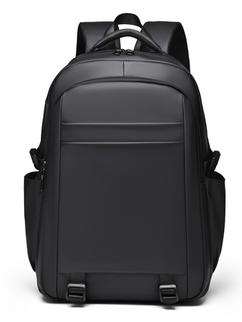 Unisex batoh s veľkým objemom, ľahký, s priehradkou pre 15-palcový notebook, mestský minimalistický štýl, PU materiál