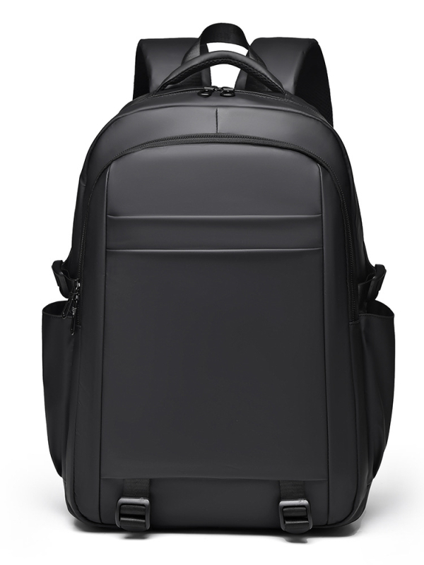 Unisex batoh s veľkým objemom, ľahký, s priehradkou pre 15-palcový notebook, mestský minimalistický štýl, PU materiál