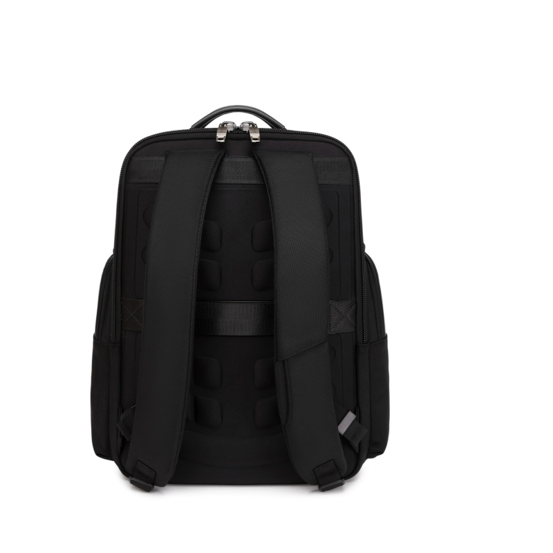 Čierny USB batoh na notebook 16-palcový, multifunkčný, s veľkou kapacitou, pre služobné cesty a cestovanie