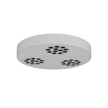Downlight LED ultra-subțire cu grilă antioglindire, montaj pe suprafață, fără sursă de lumină principală, pentru dormitor și sufragerie, spot de tavan pătrat