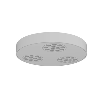 Downlight LED ultra-subțire cu grilă antioglindire, montaj pe suprafață, fără sursă de lumină principală, pentru dormitor și sufragerie, spot de tavan pătrat