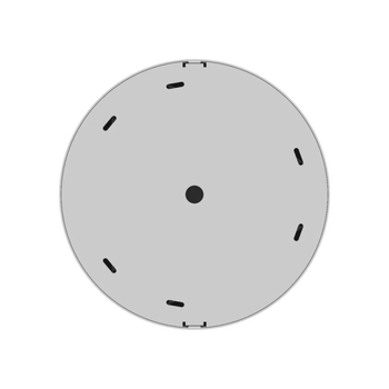 Downlight LED ultra-subțire cu grilă antioglindire, montaj pe suprafață, fără sursă de lumină principală, pentru dormitor și sufragerie, spot de tavan pătrat