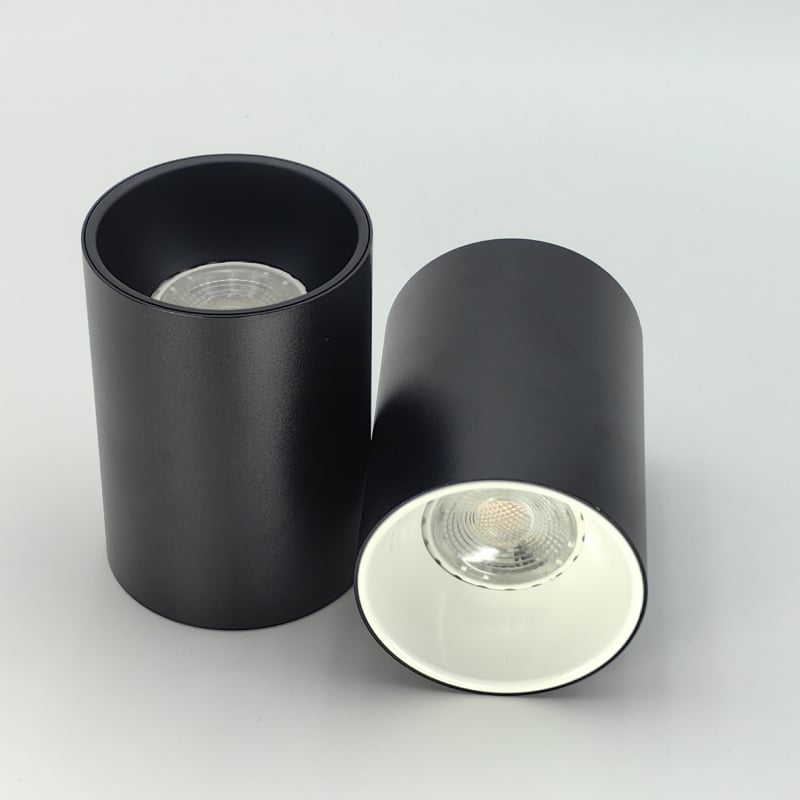 GU10 LED downlight επιφανειακής τοποθέτησης με αλουμινένιο περίβλημα, εύκολη αντικατάσταση πηγής φωτός