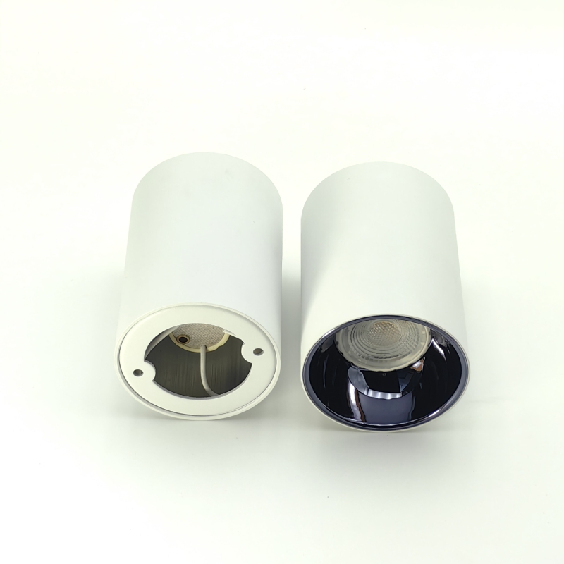 GU10 LED downlight επιφανειακής τοποθέτησης με αλουμινένιο περίβλημα, εύκολη αντικατάσταση πηγής φωτός