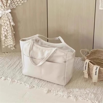 Lagana platnena torba za majku, crossbody i tote – multifunkcionalna torba za majke za izlaske