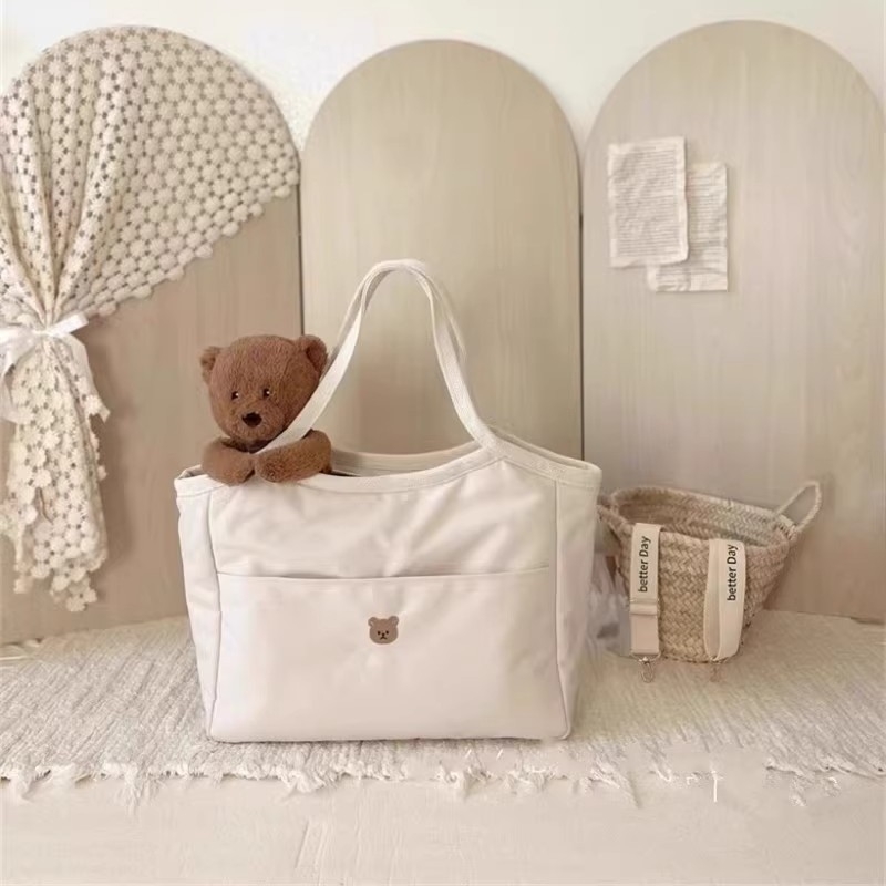 Lagana platnena torba za majku, crossbody i tote – multifunkcionalna torba za majke za izlaske