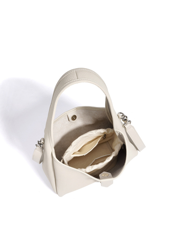 Prilagodljiva ženska kožna crossbody torba, dnevna i višenamjenska, nišni dizajn bucket torbe, minimalistički i elegantan izgled