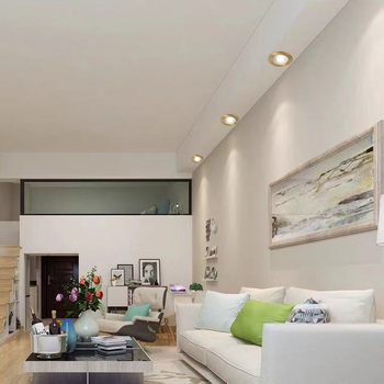 Εντοιχισμένο LED downlight από πλήρως χαλκό, χωρίς κύριο φως, για οροφή σαλονιού και εισόδου, προβολέ LED, ενσωματωμένο φωτιστικό φόντου τοίχου, κρυφή εγκατάσταση