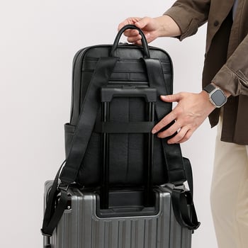 Muški ranac od prirodne kože, dnevni ranac za 15 inčni laptop, veliki kapacitet 20–35 L, za putovanja