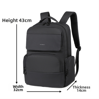 Pánsky batoh na služobné cestovanie, ľahký, pre notebook do 16 palcov, objem 20–35 l, outdoor