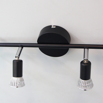 Шестглавни линейни LED прожектори, повърхностно монтирани downlights за шоурум, фоновата стена, прилавка на магазин за дрехи и кухня, регулируеми