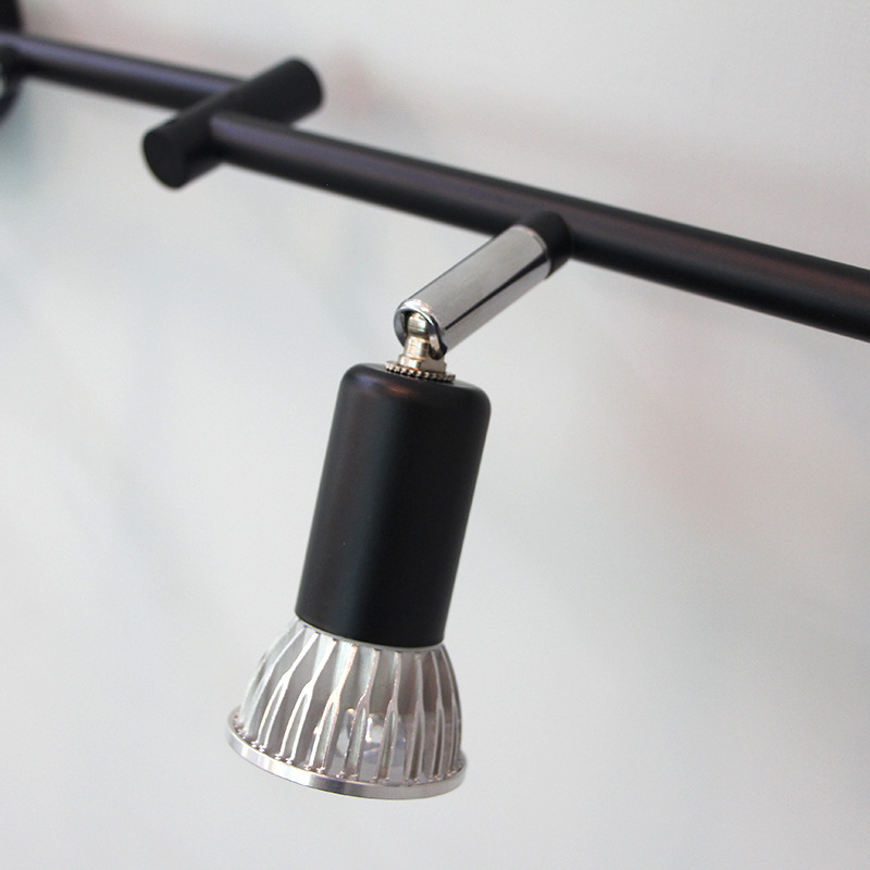 Шестглавни линейни LED прожектори, повърхностно монтирани downlights за шоурум, фоновата стена, прилавка на магазин за дрехи и кухня, регулируеми