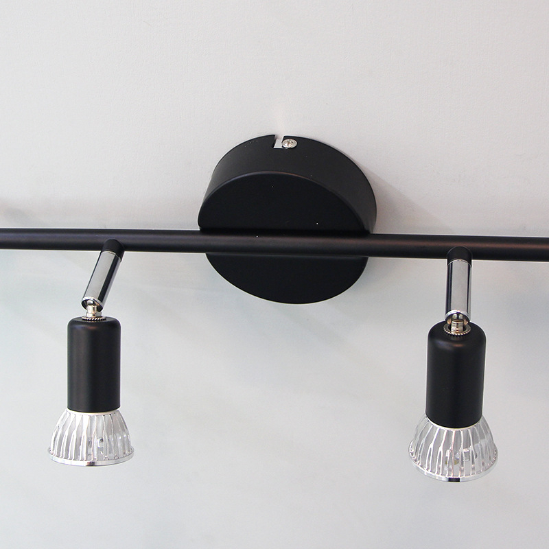 Шестглавни линейни LED прожектори, повърхностно монтирани downlights за шоурум, фоновата стена, прилавка на магазин за дрехи и кухня, регулируеми