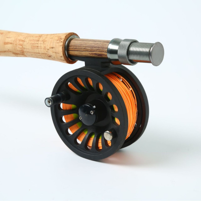 Plastični mulinet za fly fishing, prednji pogon, pogodan za led i morski ribolov