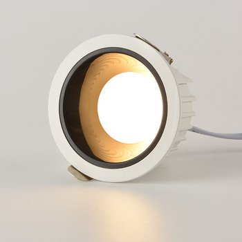 LED ενσωματωμένος downlight με αντι-ανακλάσεις, χωρίς τρεμόπαιγμα, οροφής φως για σαλόνι και υπνοδωμάτιο, φωτισμός τοίχου
