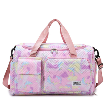 Torba za putovanja velikog kapaciteta za kratka putovanja, casual sportska torba s odjeljkom za suho/mokro, crossbody i ručno nošenje