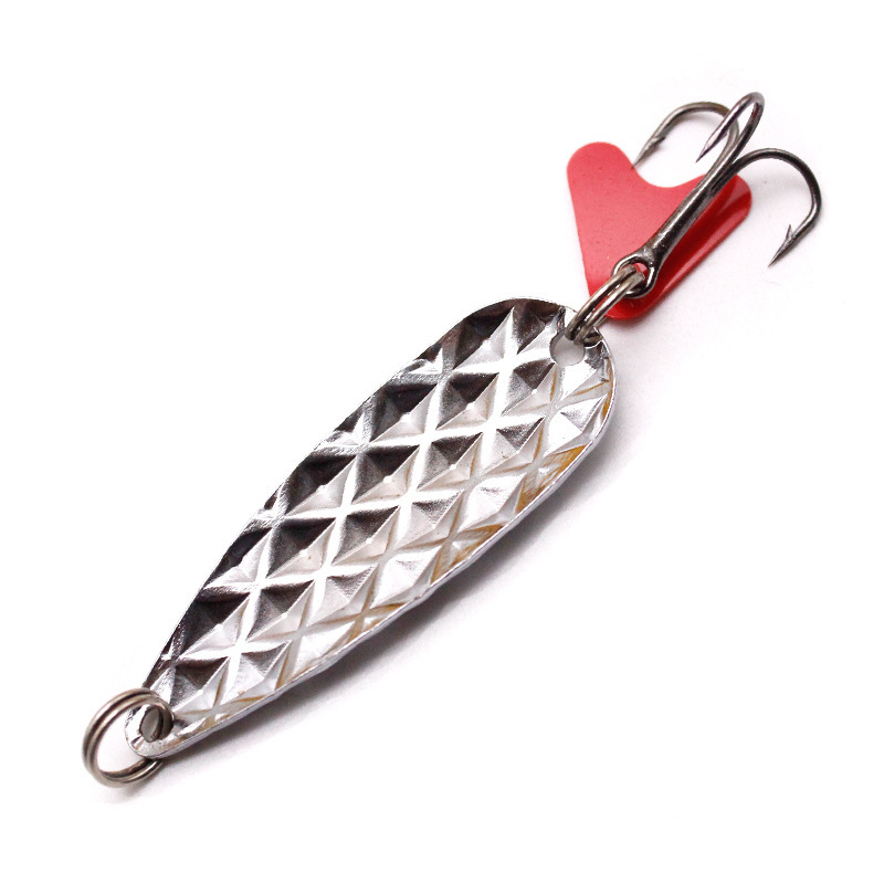Vertical Star nehrđajući čelični mamac s tri udice, imitacija basa, ananas šljokice