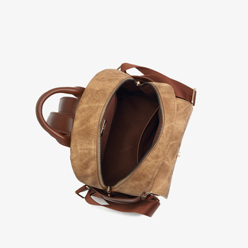Yichen Caramel Meow – Ženski lagani ruksak s velikim kapacitetom, otporan na mrlje, preppy stil, školska torba, model 25667-1