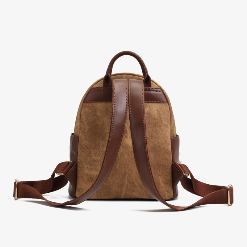 Yichen Caramel Meow – Ženski lagani ruksak s velikim kapacitetom, otporan na mrlje, preppy stil, školska torba, model 25667-1