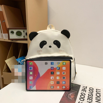 Ruksak s panda motivom u japanskom stilu za djevojčice, model 2025