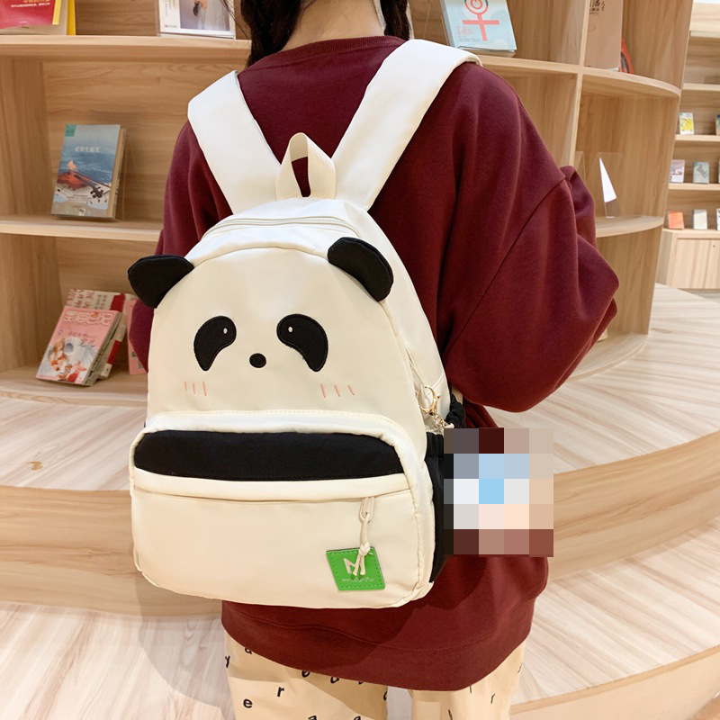 Ruksak s panda motivom u japanskom stilu za djevojčice, model 2025