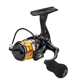 DEUKIO Mulineta de pescuit micro din metal — mini mulinetă de spinning ultra-ușoară pentru pescuit cu momeli