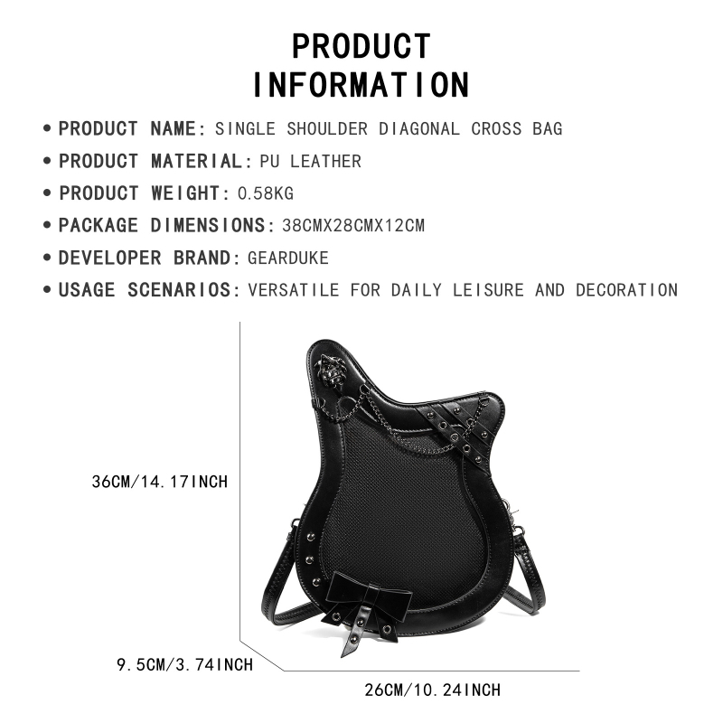 Torba za bas gitaru za anime izložbu s višenamjenskim remenom — na ramenu, crossbody ili ruksak, s prostorom za pohranu.