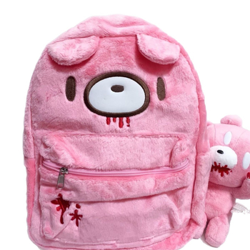 Gloomy Violent Bear ruksak, cartoon japanskog stila, slatka školska torba s velikim kapacitetom