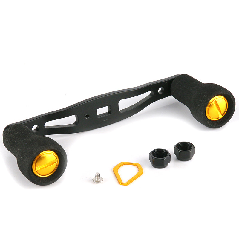 Set de piese pentru mulinetă teardrop: brațe rocker duble, buton metalic pentru mâner, tambur Lei Qiang, rocker modificat