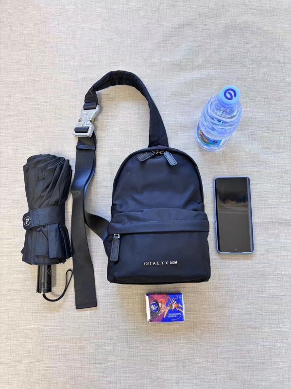 Muška taktička torbica za prsa sa sigurnosnom kopčom i dizajnom protiv gubitka, crossbody, najlon, za 8-inčni uređaj