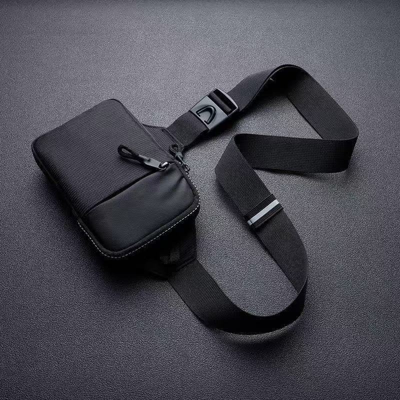 Nova muška sportska torba za prsa, ultra kompaktna torba za telefon na pojas, višefunkcionalna prijenosna crossbody torba