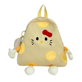 Shanlinniao lagani nylon školski ruksak s preslatkim anime motivom, kapacitet do 20 L, kompatibilan s 10-inčnim laptopom, japanski nadahnut stil