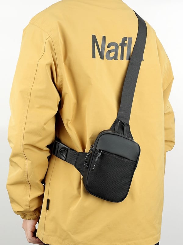 2024 nova sportska torba za prsa – mala muška/ženska torba za telefon, crossbody torba za rameni i struk, mini modna torba