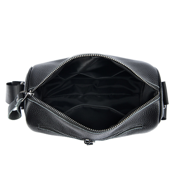 Muška crossbody torba od kože prve klase – minimalistički dizajn, poslovna i svakodnevna upotreba, velika zapremina, pogodna za 8-inčni prijenosnik