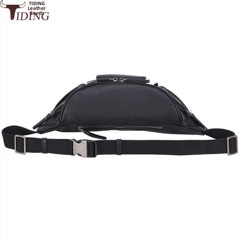 Muška torba za prsni dio od prvokvalitetne kravlje kože, kožna crossbody torba, za svakodnevnu i vanjsku upotrebu, visoke klase