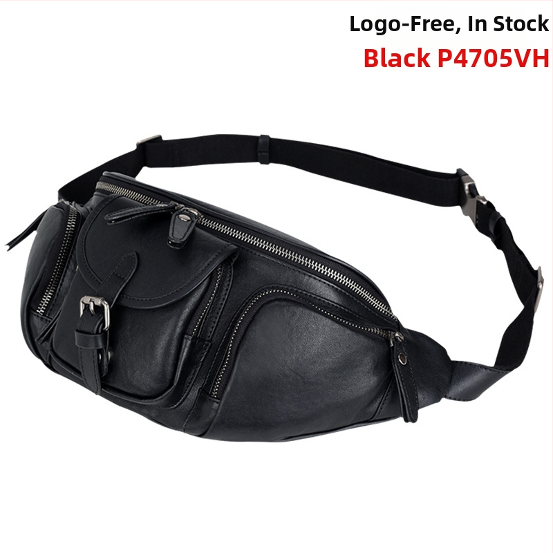 Muška torba za prsni dio od prvokvalitetne kravlje kože, kožna crossbody torba, za svakodnevnu i vanjsku upotrebu, visoke klase