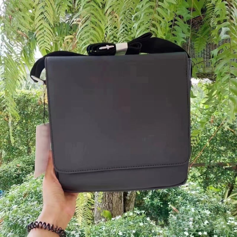Muška vertikalna torba preko ramena za poslovne potrebe, s preklopom, velikog kapaciteta, za 12-inčni laptop