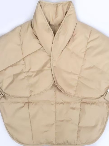 Unisex šal s perjem za ramena i vrat, jednobojni zimski preklopnik za zaštitu od hladnoće, udobnost tijekom spavanja, podrška nakon poroda