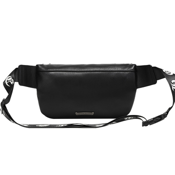 PU kožna muška torbica za prsa, kompaktna crossbody torba s džepom za telefon, lagana svakodnevna torba