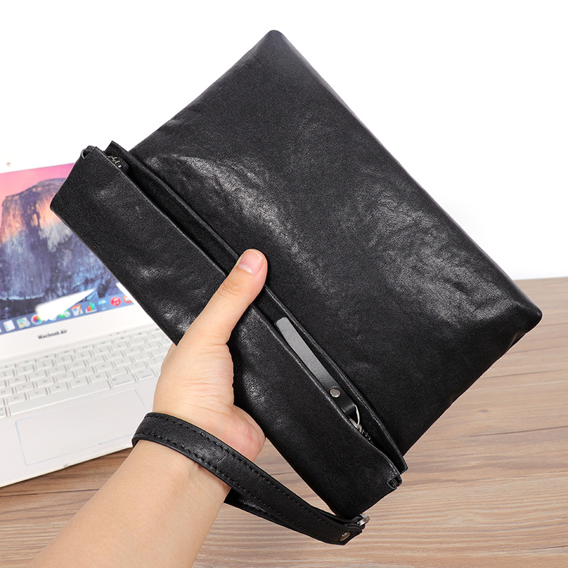 Nova muška crossbody torba od prave kože, ulični stil, koža obrađena vegetabilnim tretmanom