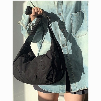 Nylon torba preko ramena, unisex, velika kapaciteta, za svakodnevnu upotrebu