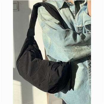 Nylon torba preko ramena, unisex, velika kapaciteta, za svakodnevnu upotrebu