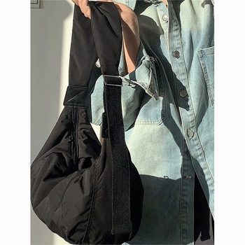 Nylon torba preko ramena, unisex, velika kapaciteta, za svakodnevnu upotrebu