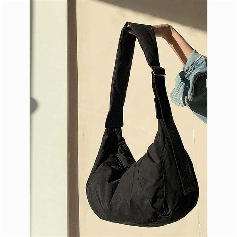 Nylon torba preko ramena, unisex, velika kapaciteta, za svakodnevnu upotrebu