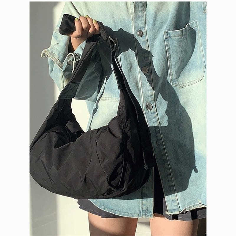 Nylon torba preko ramena, unisex, velika kapaciteta, za svakodnevnu upotrebu